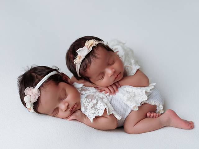 NEWBORN de ENSAIO NEWBORN ALICE E ELISA