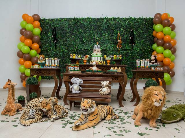 Festas de Safari do Arthur 1 aninho