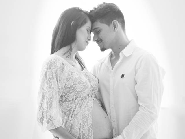 Gestante de A doce espera de Lavinia