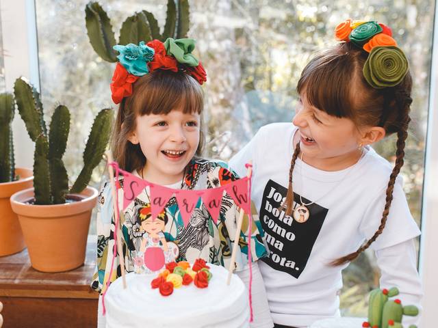 Festinhas de Sarah 6 anos - Festinha Frida Kahlo