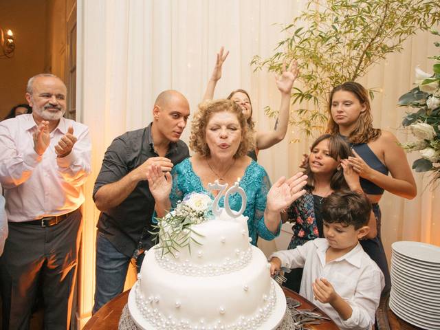 Eventos de 70 anos Malvina