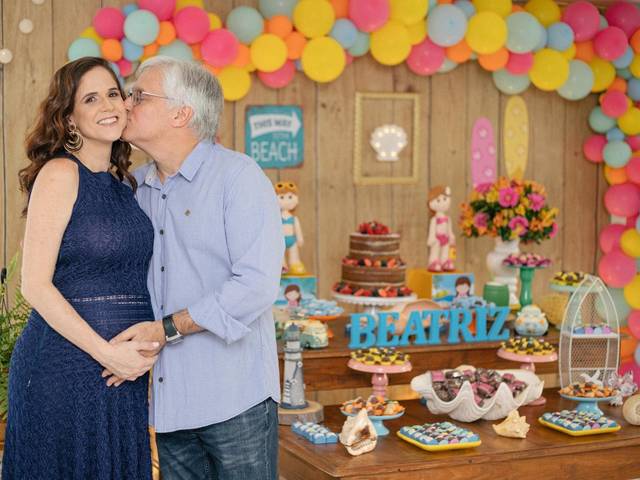 Infantil de Chá de fraldas Beatriz