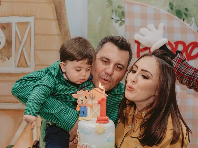 Aniversários de Pedro Cestari - 1 ano 