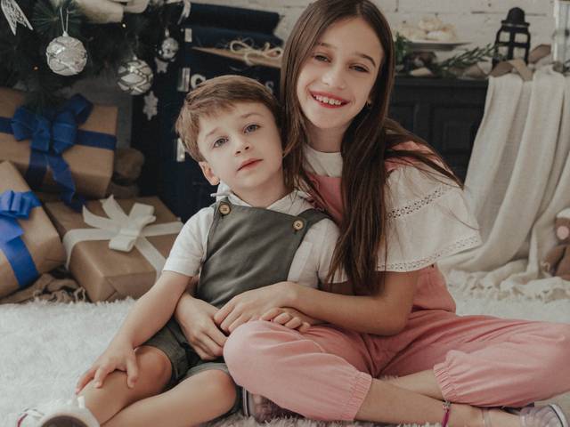Crianças de Isabela e Eduardo Picolli - NATAL FAZ DE CONTA