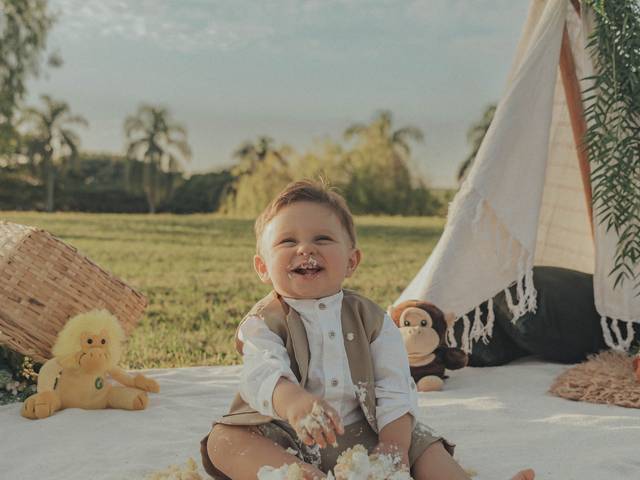 Smash The Cake de Nicolas - 12 meses