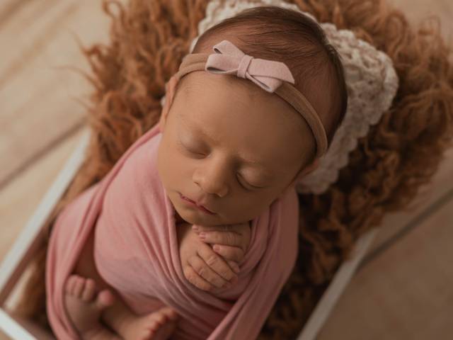 Newborn de Manuela 8 dias