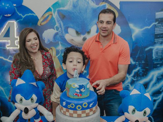 Aniversários de Theo Tozzi 4 anos