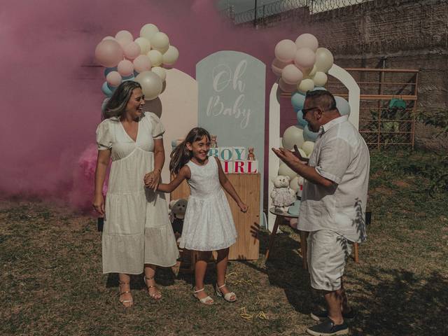 Chá de bebê de Paula & Gleyson e Clara 