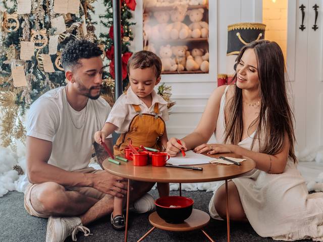 Famílias de Gael e família - Vitrine de Luzes