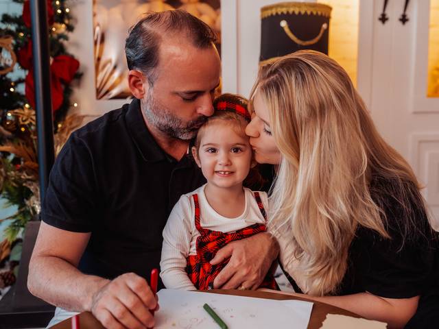 Famílias de Valentina e família - Vitrine de Luzes