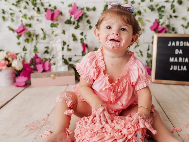 Smash The Cake de Maria Júlia - 12 meses