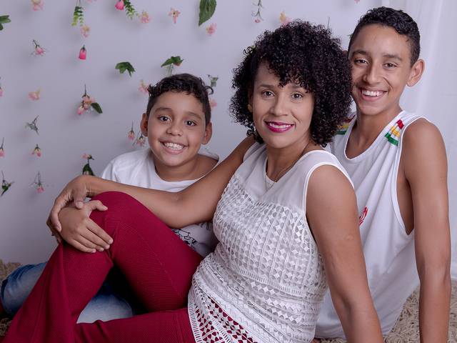 Famílias de Giane - ensaio dia das mães