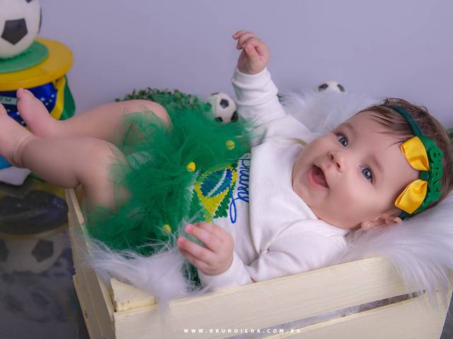 Crianças de Maria Valentina 4 meses 