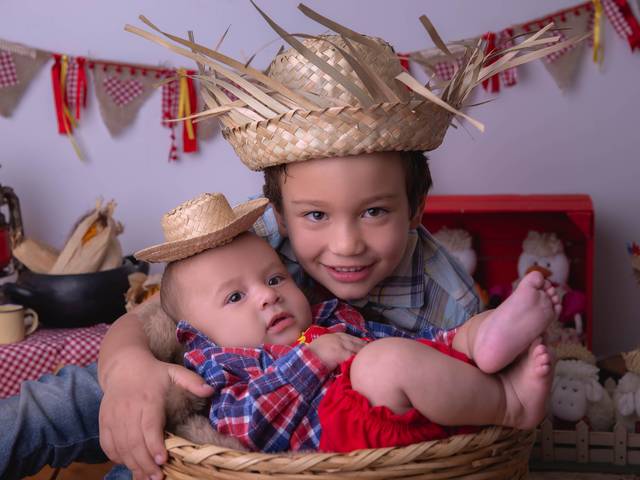 Crianças de Bento 4 meses