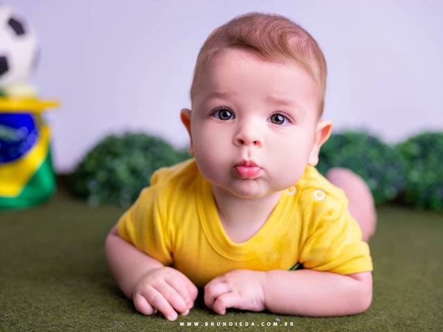 Crianças de Anthony 5 meses