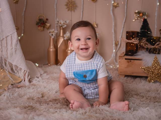 Crianças de Anthonny Cardoso 7 meses - illuminated new year 2019