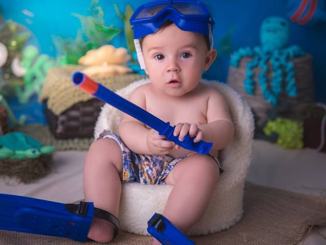 Crianças de João 5 meses