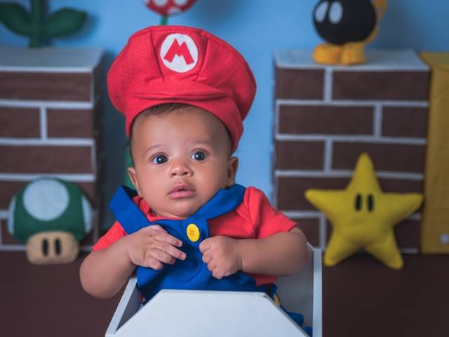 Crianças de Pietro 3 meses