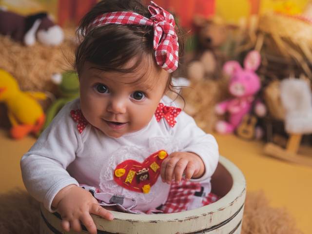 Crianças de Giovana 5 meses