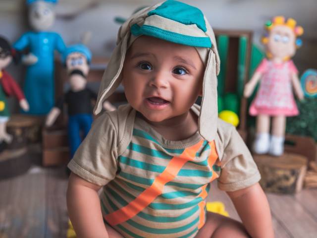 Crianças de João Bressanin 7 meses