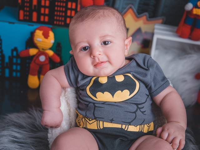 Crianças de Felipe 3 meses