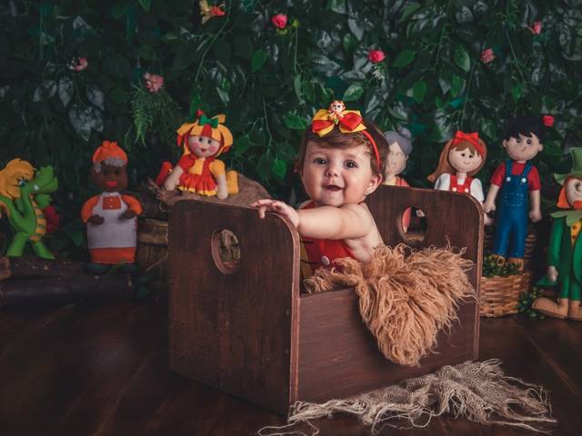 Crianças de Giovana 8 meses