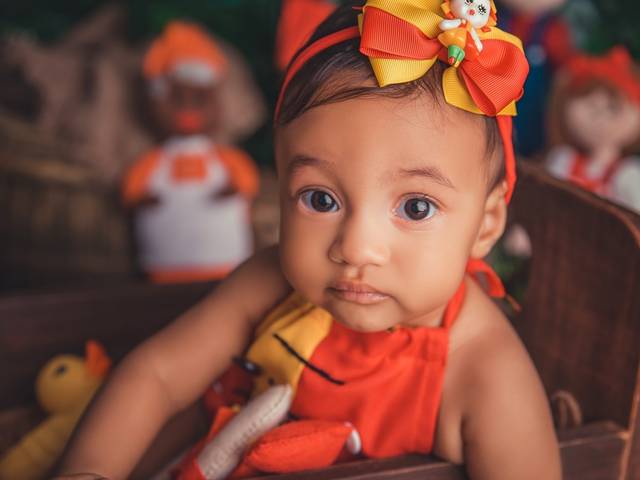 Crianças de Tayla 8 meses