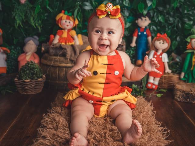 Crianças de Helena 7 meses