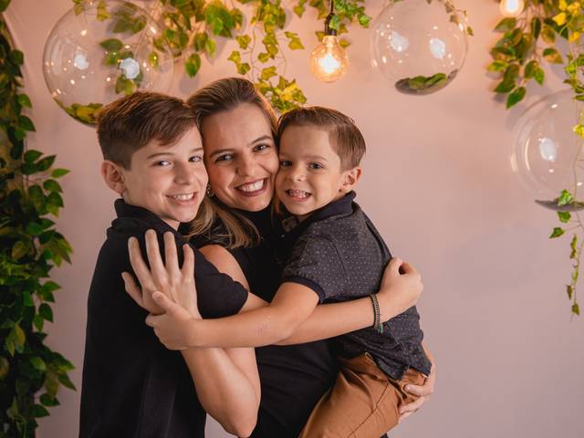 Famílias de Camila e filhos - DIA DAS MÃES 2020