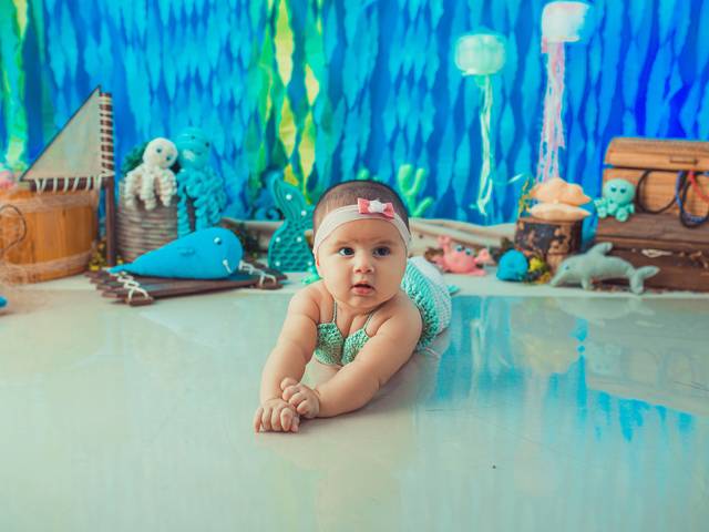 Crianças de Bela Canola - fundo do mar