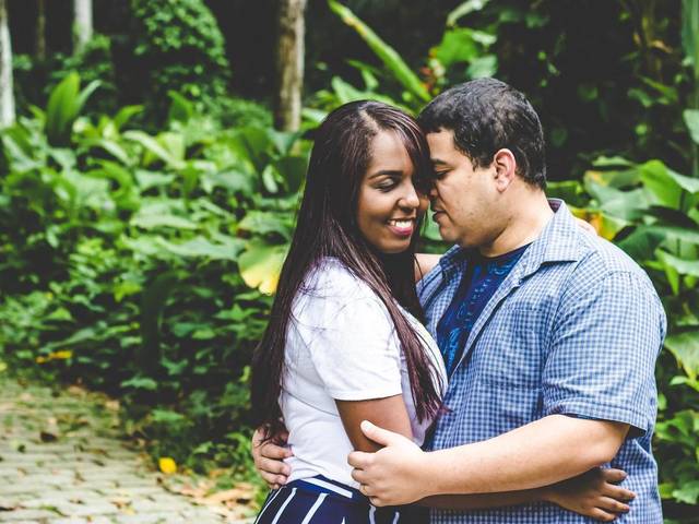 Ensaio de Andréia e Anderson