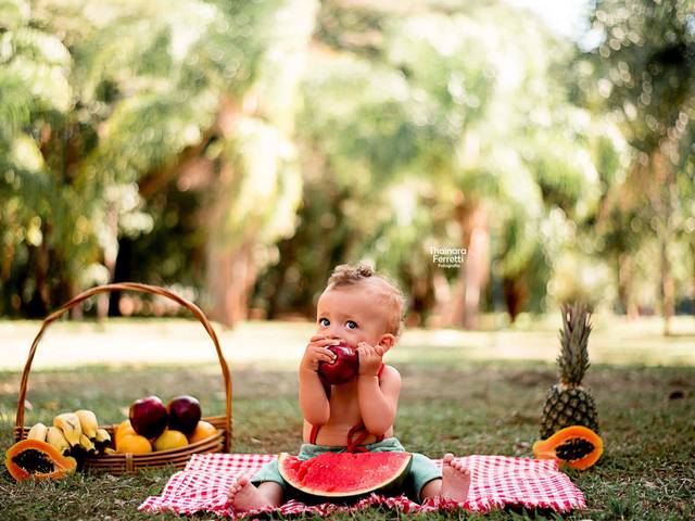 Bebê de Davi - Smash the Fruit