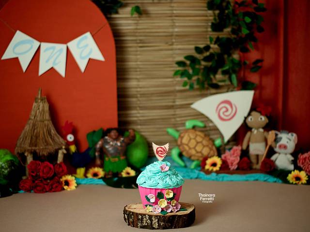 Smash the Cake de Emanuelly - Moana Baby