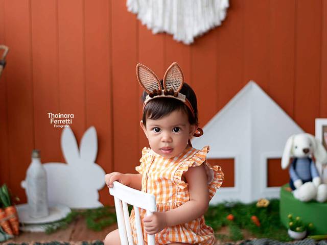 Bebê de Especial de Páscoa - Maria Fernanda 