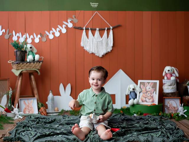 Bebê de Especial de Páscoa - Matheus
