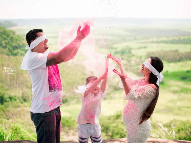 Gestante de Ensaio Revelação - Arianne