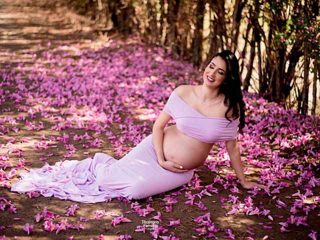 Gestante de Gestação da Marina