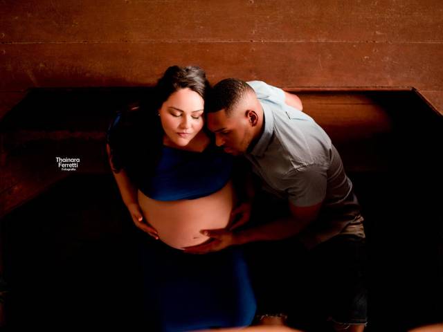 Gestante de Gestação da Lisa