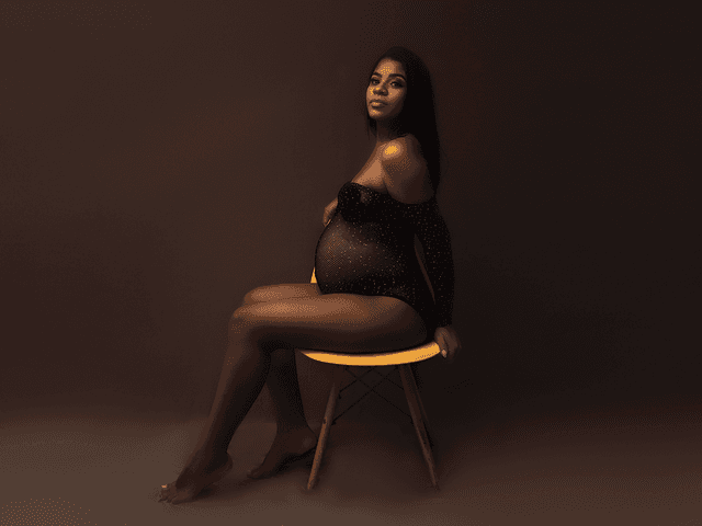 Gestante de Mamãe Alliny