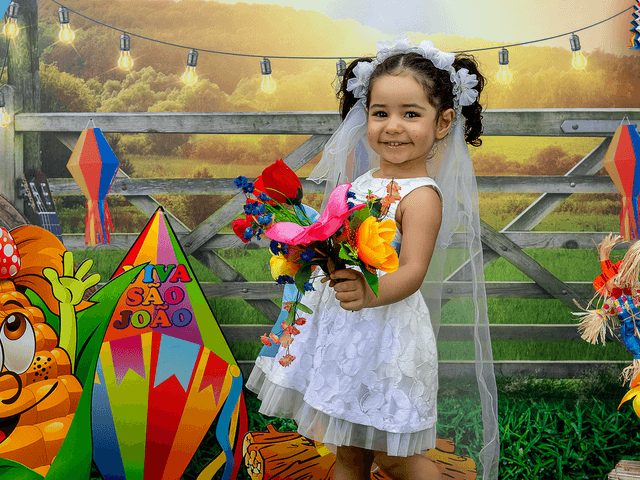 Cenário de Esther no São João