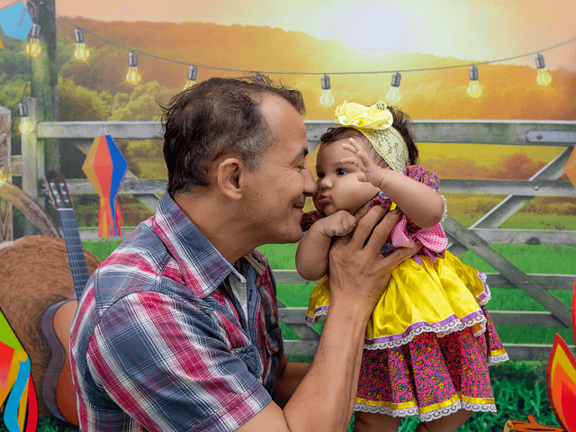 Cenário de Festão de Sâo João