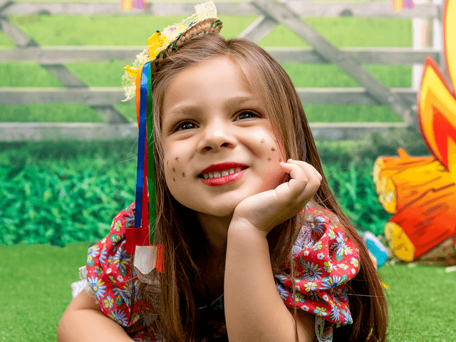 Cenário de Laura e Júlia no São João