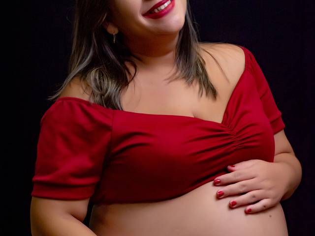 Gestante de Karine Esperando Maitê