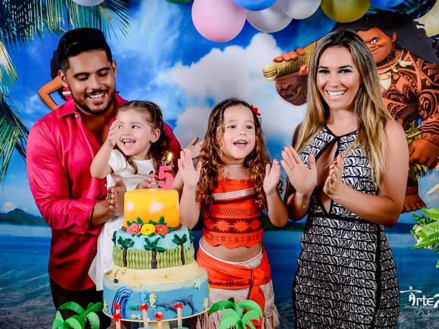 Aniversario Infantil de Isis fez 5 Anos