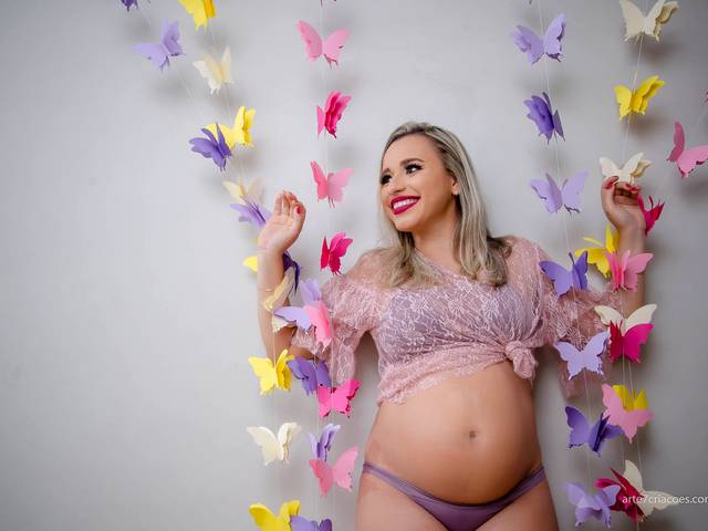 Gestante de Élida Monte - Em Estúdio - A espera de Helena