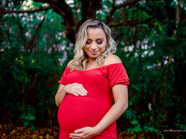 Gestante de Élida Monte - Ensaio Externo - A espera de Helena