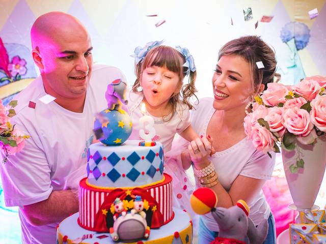 Aniversário infantil de 3 Anos Helena