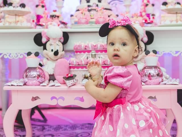 Aniversário infantil de 1 Ano - Luiza