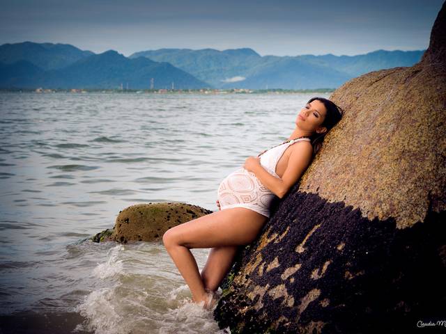 Ensaio Gestante de DRIELE E HERMAN