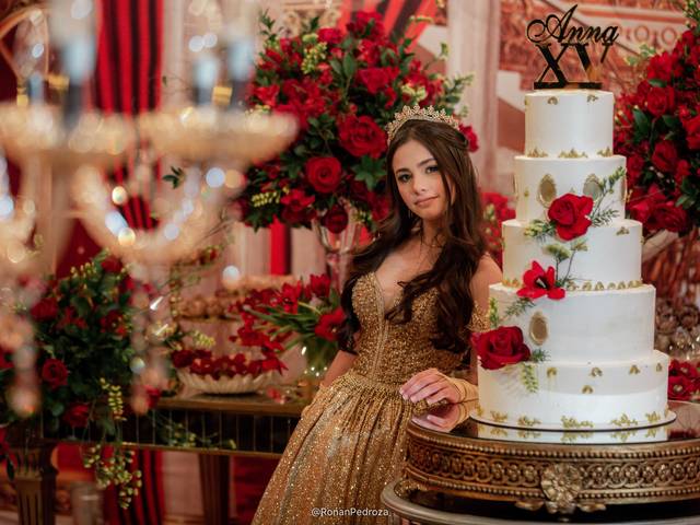 Book e 15 Anos de Festa 15 Anos da Anna Clara